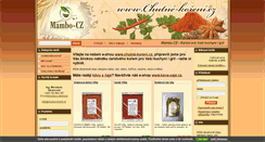 Desktop Screenshot of chutne-koreni.cz